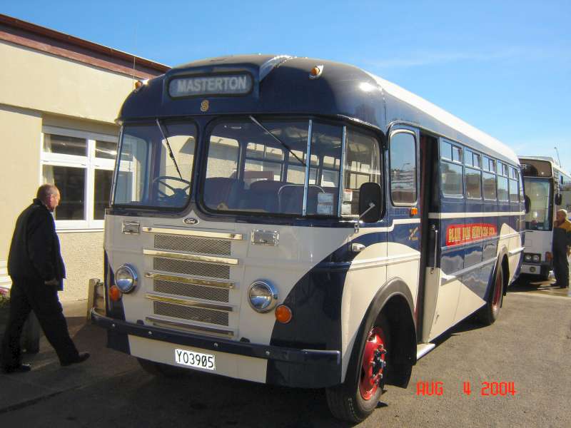 Ford V8 C84BFS Blue Bus 8