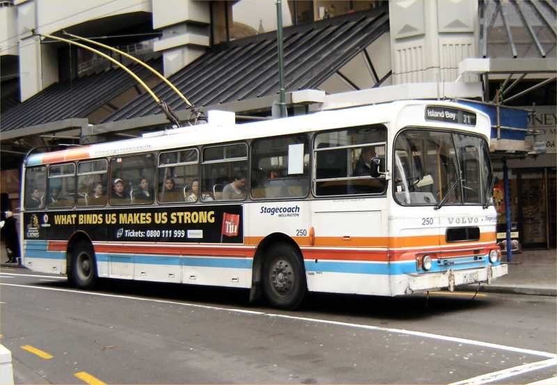 Wellington City Transport 250